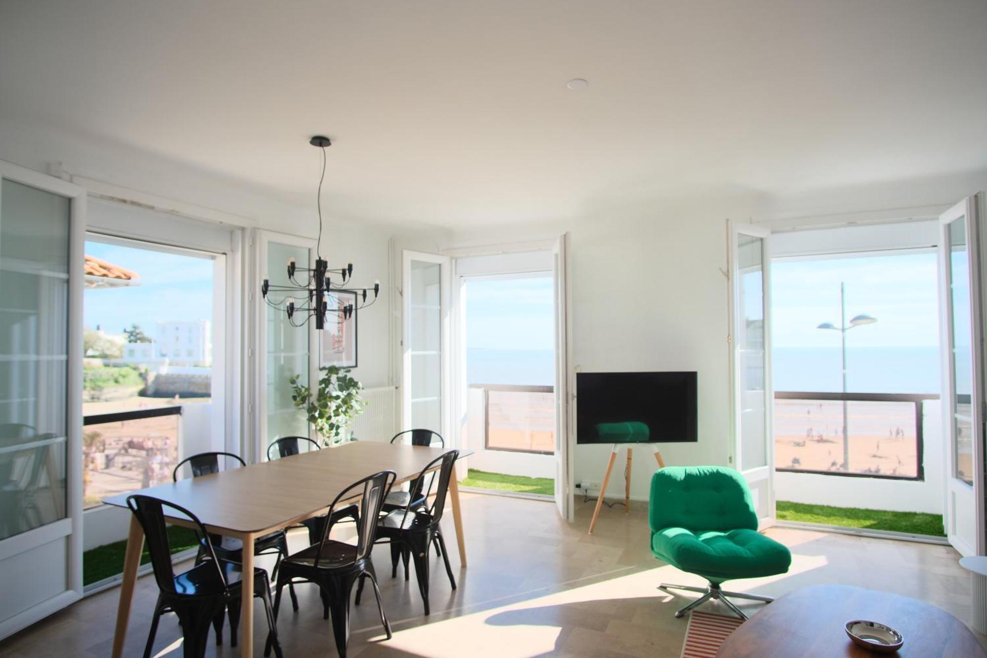 Appartement Avec Balcons Vue Mer A Pontaillac 로양 외부 사진